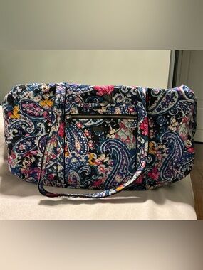 Vera Bradley Mickey Print Duffle Travel Bag